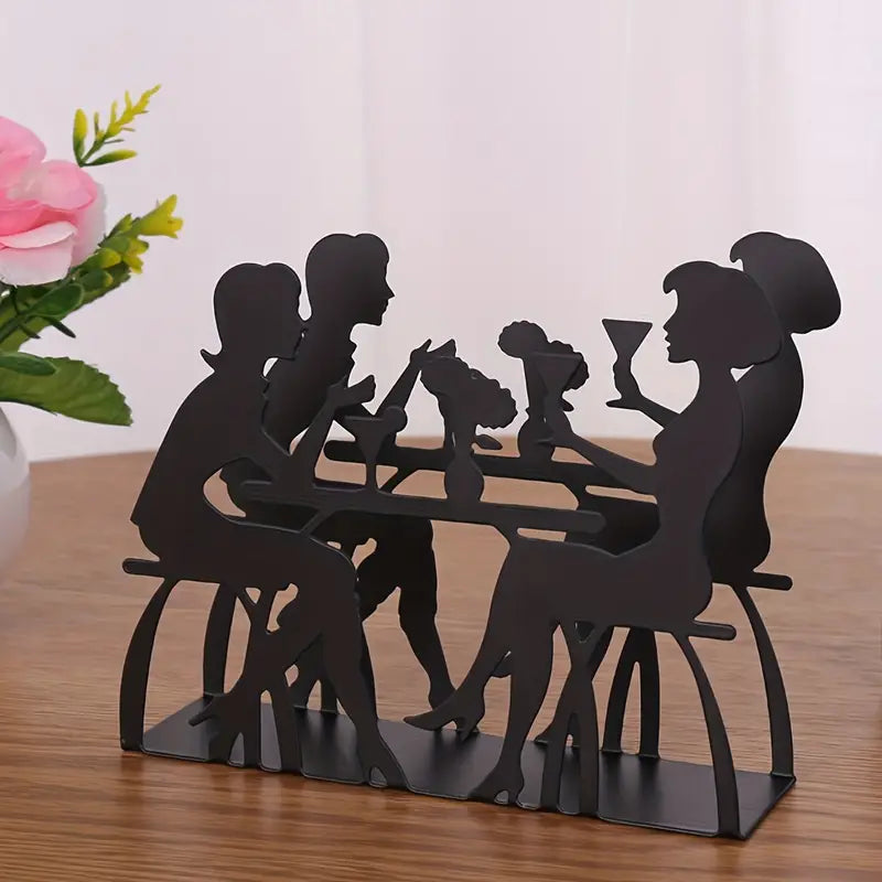 Charming Couple: Hand-in-Hand Napkin Holder