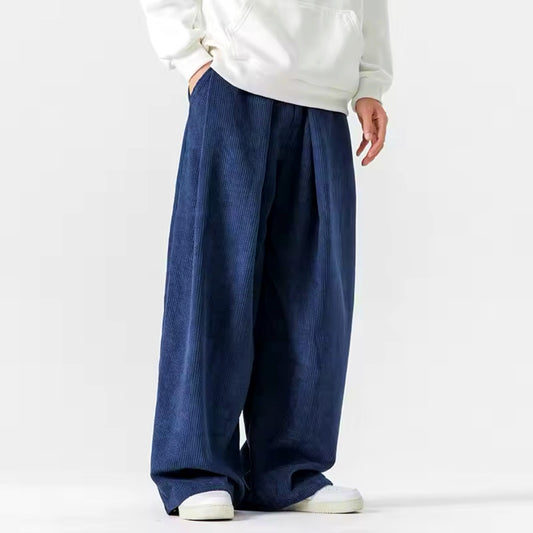 CorduroyFlow 90’s Wide-Leg Harem Pants