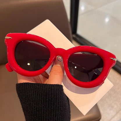 Fierce Scarlet Cat-Eye Shades