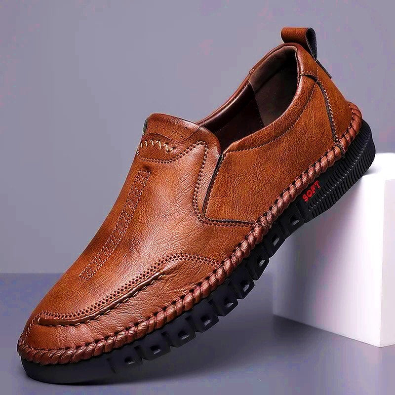 Luxury Non-Slip Men's Leather Loafers