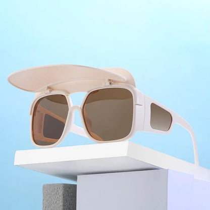 Summer-Ready Retro Sunglasses with UV Shield