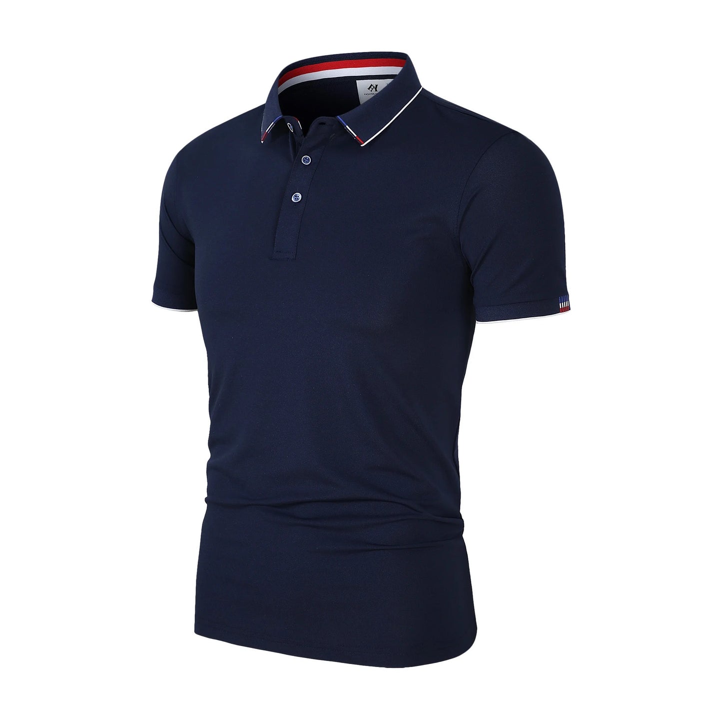 Men's Breathable Summer Polo T-Shirt for a Fit Look