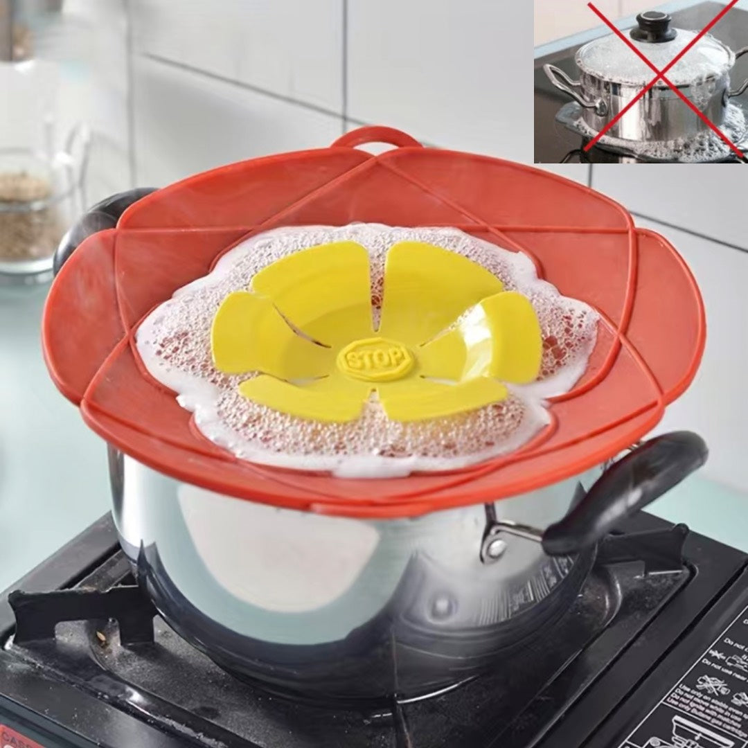 Eco-Friendly overflow cover Silicone Pot: Keep Your Stove Clean