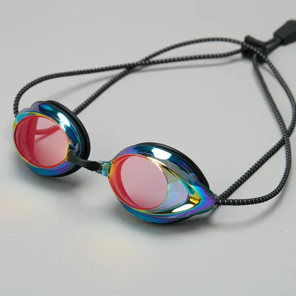 Electroplated Waterproof and Anti-fog Swimming Goggles