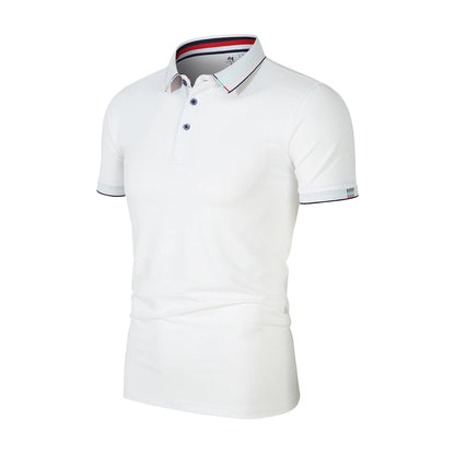 Men's Breathable Summer Polo T-Shirt for a Fit Look