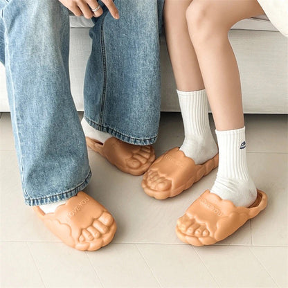 BigFOOT Fun Slippers with Unisex Comfort and a Quirky Twist