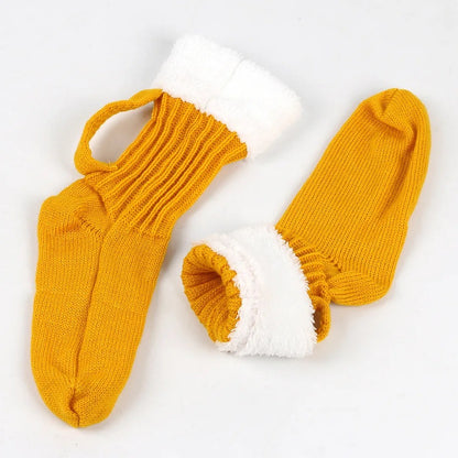 Autumn Cheers 3D Beer Mug Cozy Socks