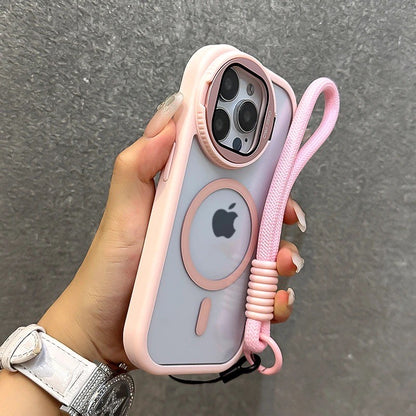 IPhone SafeGuard Magnetic Silicone Case with Foldable Lens