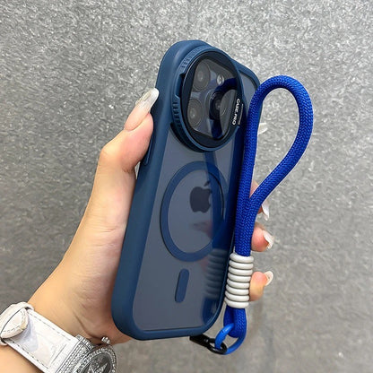 IPhone SafeGuard Magnetic Silicone Case with Foldable Lens