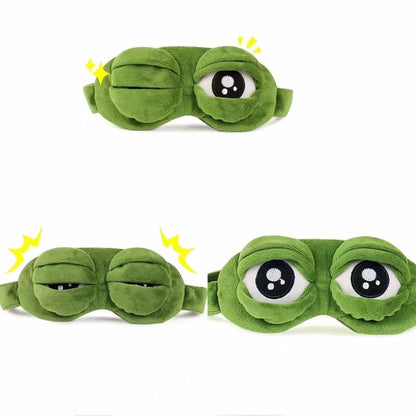 Froggy Slumber: Soft 3D Sleeping mask for All Ages