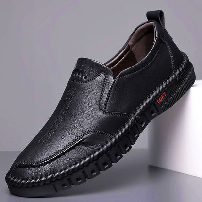 Luxury Non-Slip Men's Leather Loafers