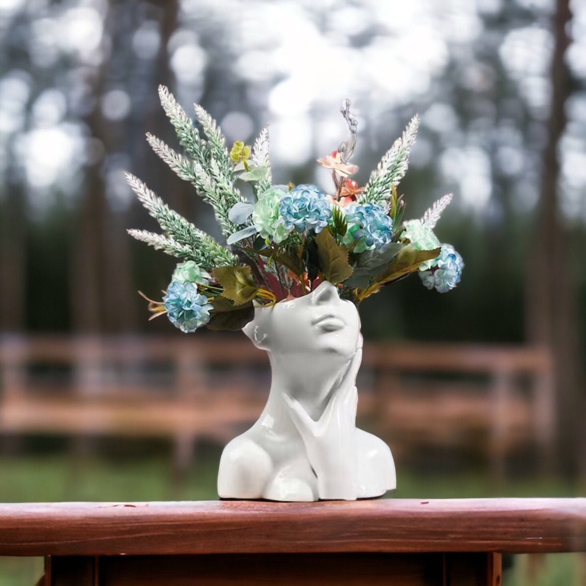 Nordic Style Flower Body Craft Vase