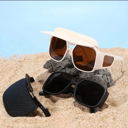 Summer-Ready Retro Sunglasses with UV Shield