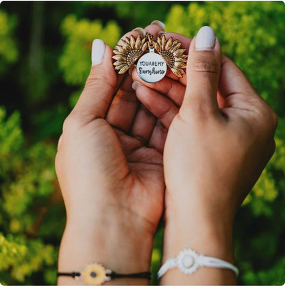 Radiant Sunflower Necklace: Embrace the Joyful Symbol of Strength and Prosperity