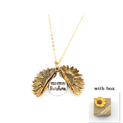 Radiant Sunflower Necklace: Embrace the Joyful Symbol of Strength and Prosperity