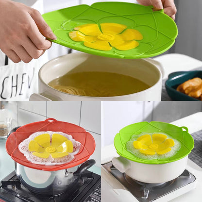 Eco-Friendly overflow cover Silicone Pot: Keep Your Stove Clean