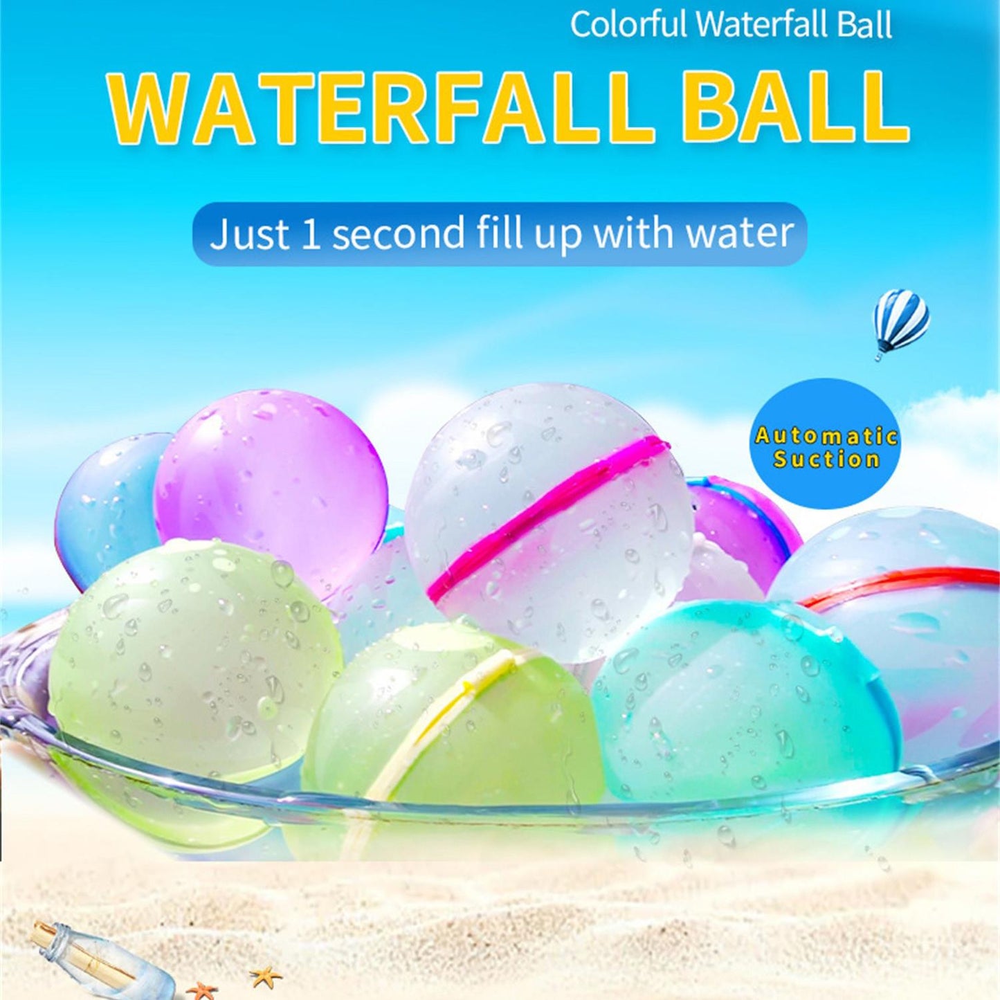 Ultimate Water Fun: Reusable Water Balloons for Unforgettable Summer Memories!💦