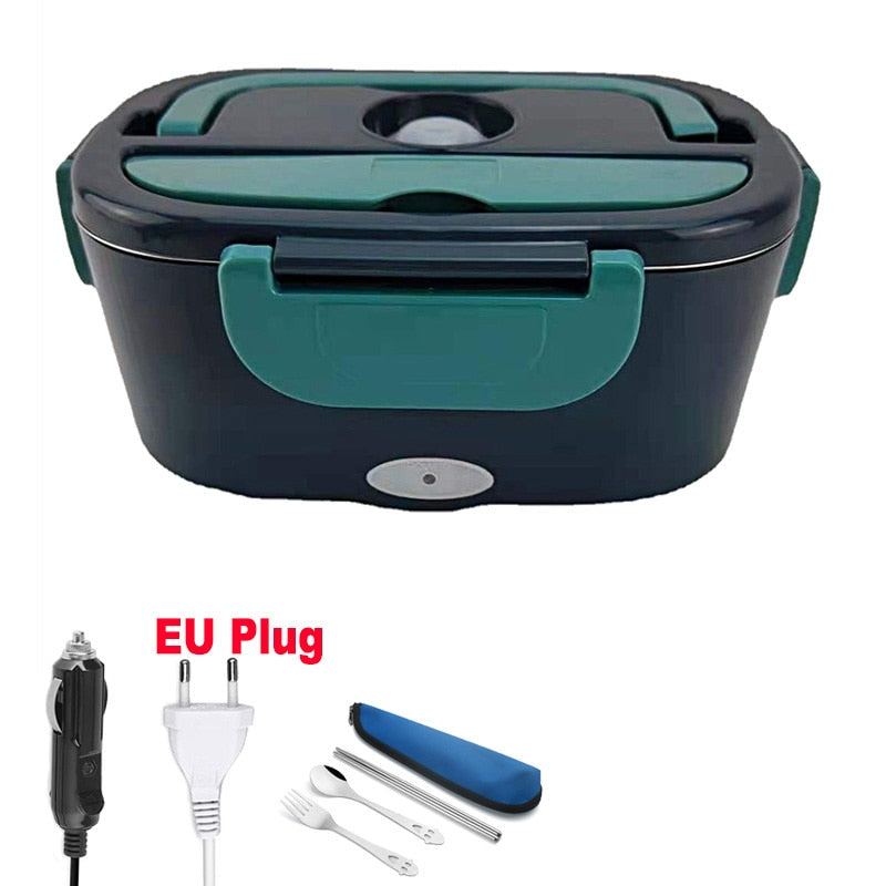 Car EU Plug 1 WildHotDeals 2 in1 Home Car Electric Food Warmer Container