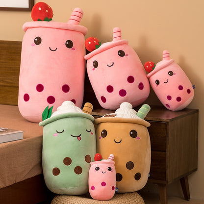 WildHotDeals Cute Stuffed Boba Tea Plushies Pillow