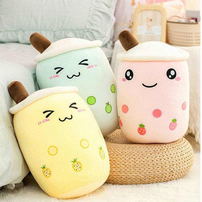 WildHotDeals Cute Stuffed Boba Tea Plushies Pillow