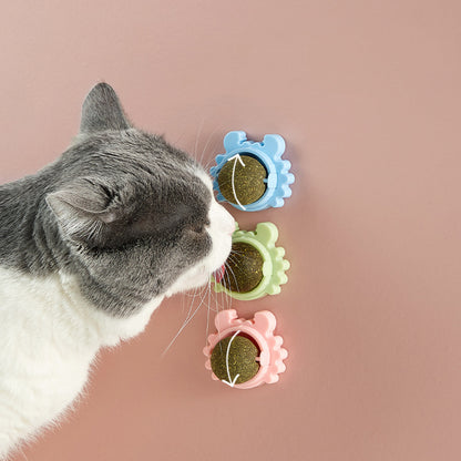 WildHotDeals The Catnip Wall Ball For Daily Cats Amusement