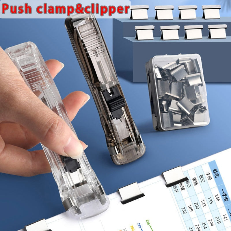 WildHotDeals Metal Clip Pusher For Paper organization