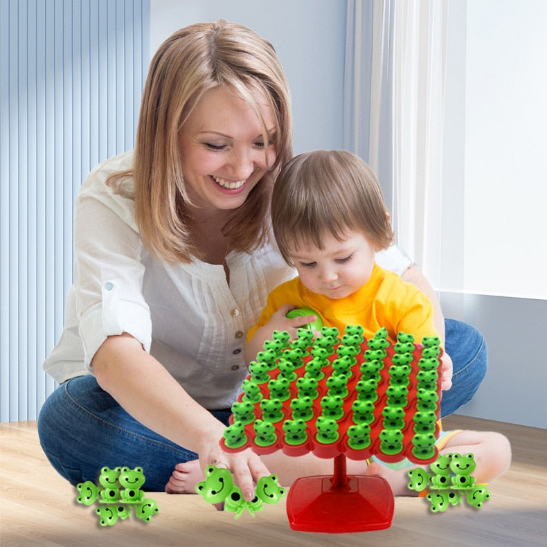 WildHotDeals Frogs Balance Tree Kids Toy