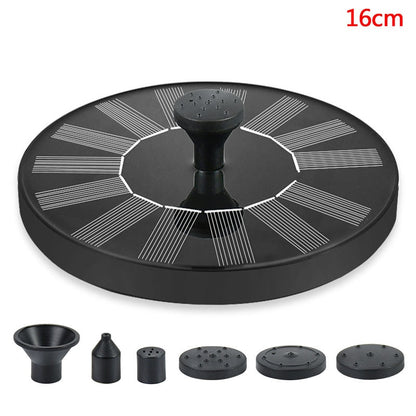 16cm WildHotDeals Economical Solar Powered Fountain FOR Garden/pool Decoration