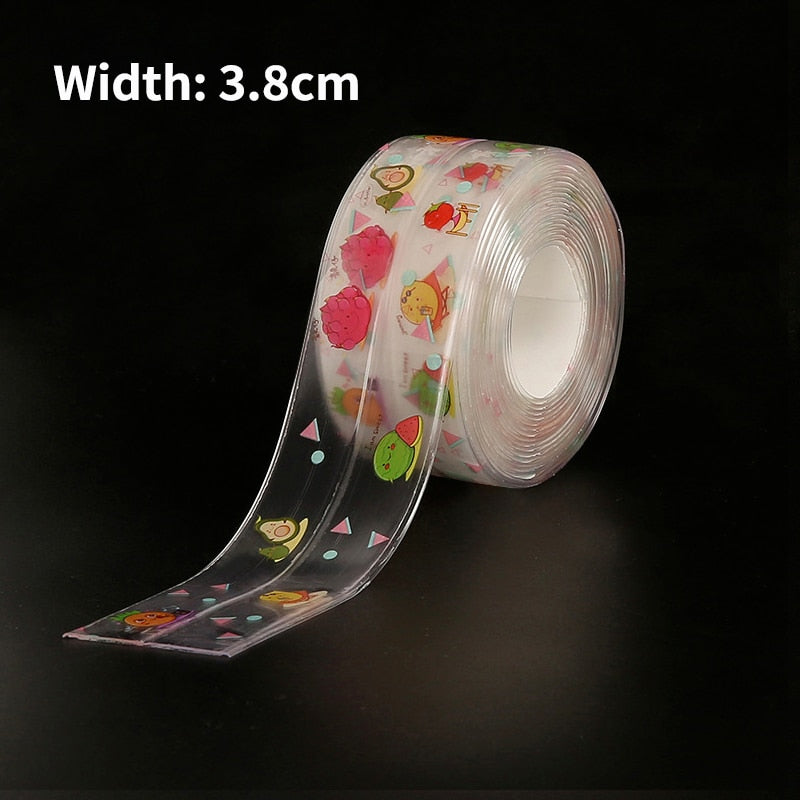 Pitaya / 320cm / 3.2M WildHotDeals Painted Waterproof Sealer Tape For Kitchen/Bathroom Edges